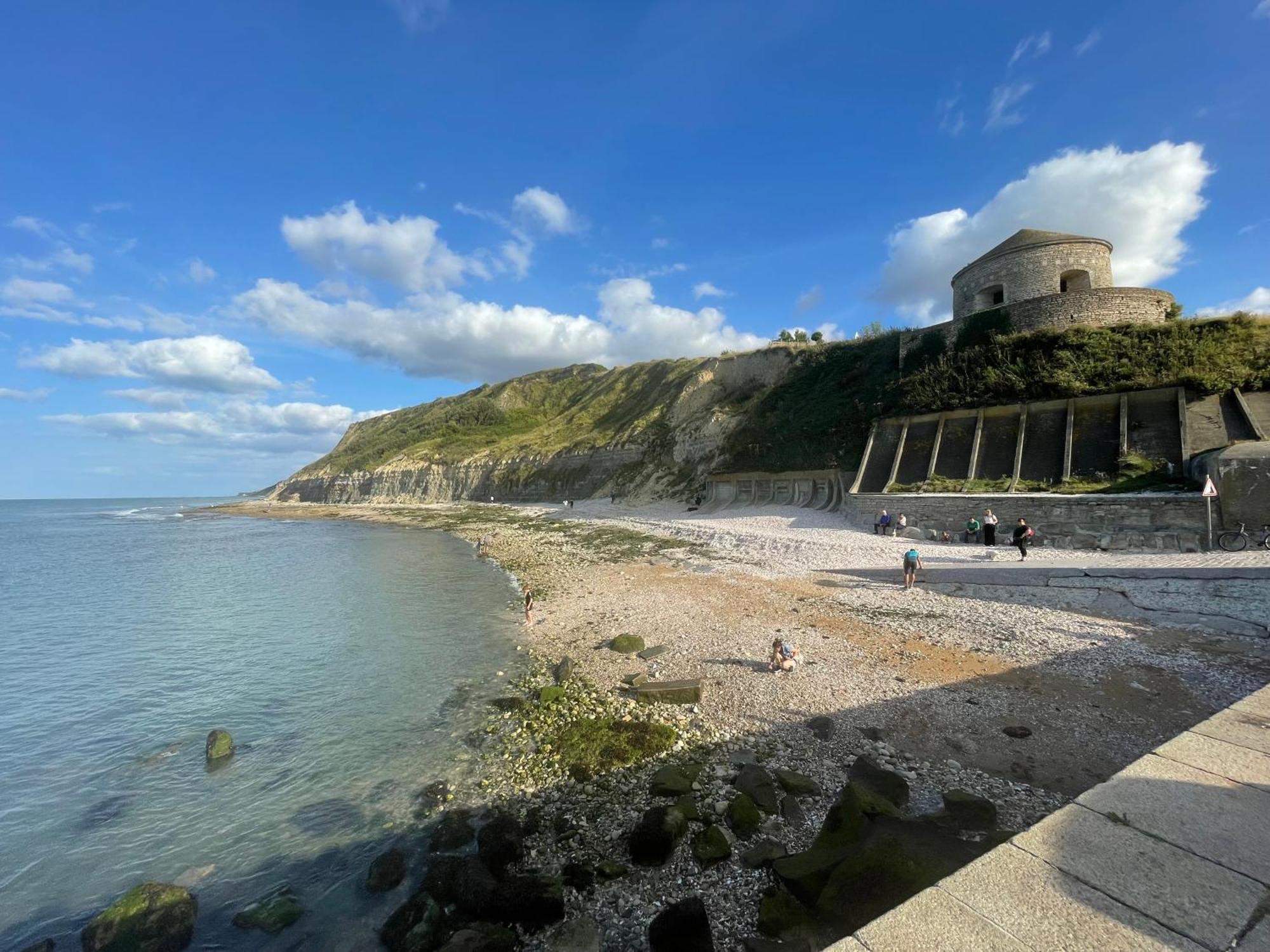 Maison Calme Et Cosy A Port-En-Bessin Pres Du Golf Et De La Mer المظهر الخارجي الصورة
