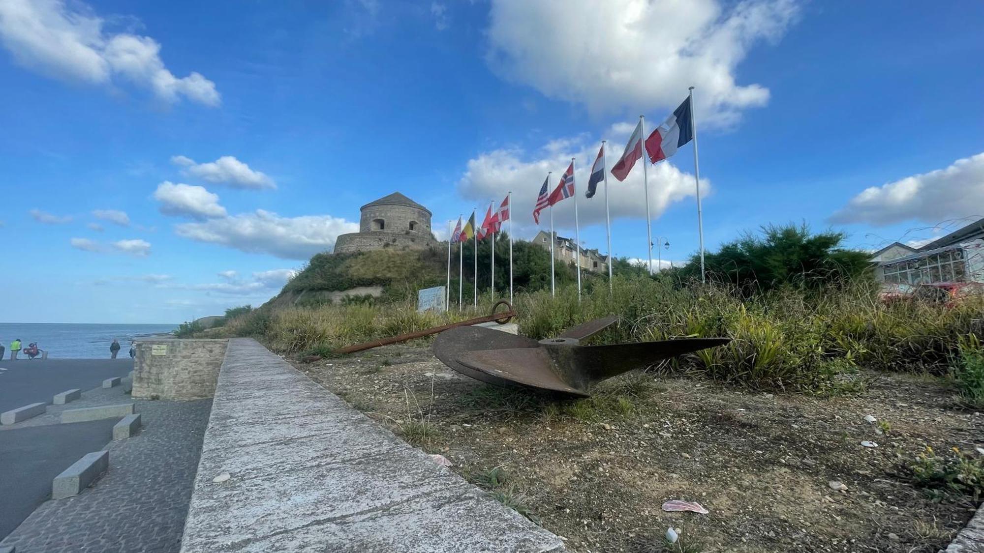 Maison Calme Et Cosy A Port-En-Bessin Pres Du Golf Et De La Mer المظهر الخارجي الصورة